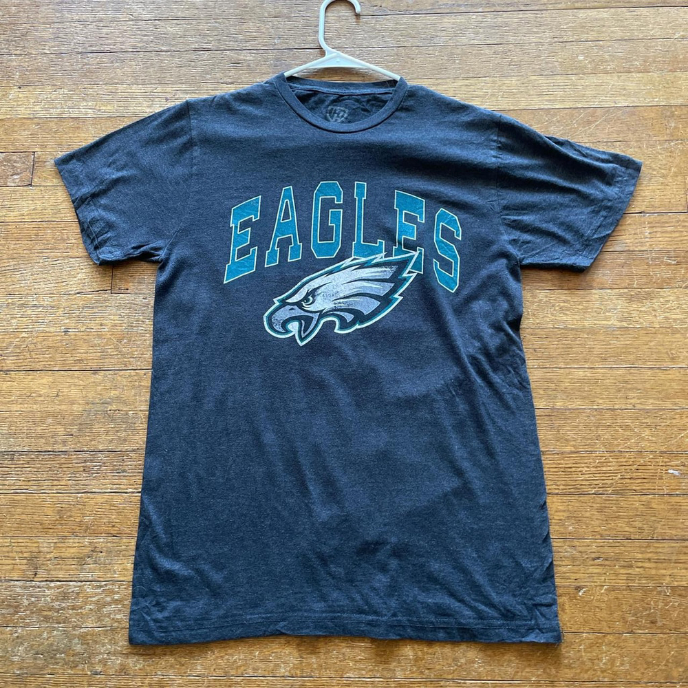 Heather black Philadelphia Eagles tee